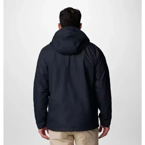 NEW Columbia Men’s Size Medium Bugaboo III Fleece Lined Interchange Jacket Black